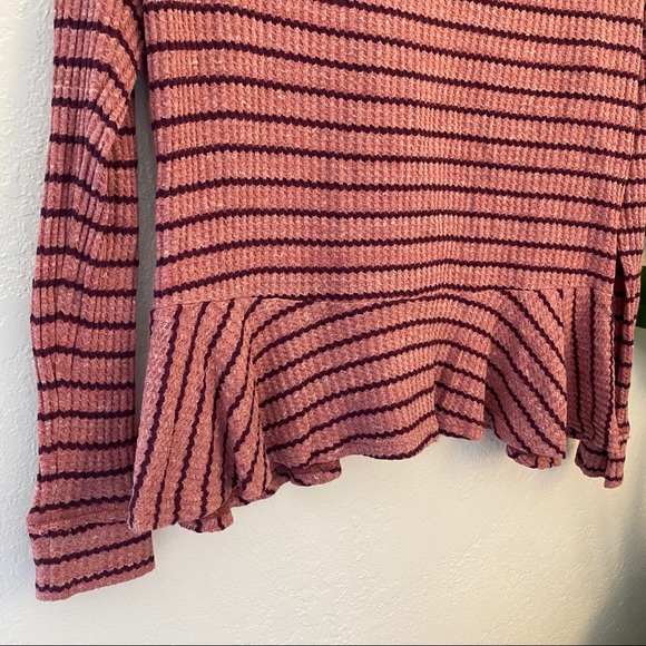 WE THE FREE Ruffles Waffle Knit Long Sleeve - Picture 7 of 12